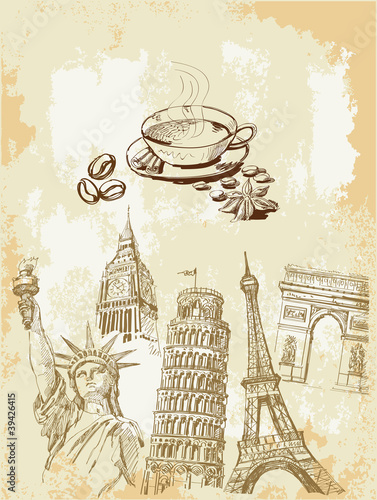 Vector: set of travel set of travel