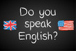 Kreidetafel, Do you speak English