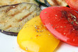 Grilled vegetables close up