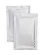 plastic package isolated on white background