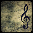 Vintage musical background