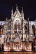 Photo: Cologne Cathedral at night, Germany Cologne Cathedral at night, Germany