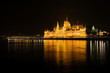 night scene with hungarian parliament house, budapest, hungary night scene with hungarian parliament house, budapest, hungary