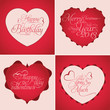 Holidays Text Vector  Set