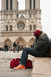 SDF parvi de notre Dame de Paris