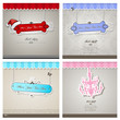 Set of vintage background with place for your text. Set of vintage background with place for your text.