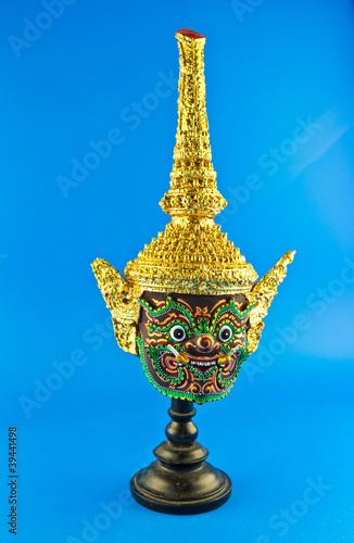Photo: ancient thai style mask ancient thai style mask