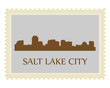 Salt Lake City stamp