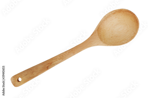Photo: Wooden spoon with a hole for the strap Wooden spoon with a hole for the strap