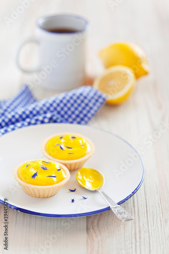 Photo: Lemon curd tartlets Lemon curd tartlets
