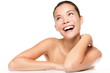 Skin care beauty woman