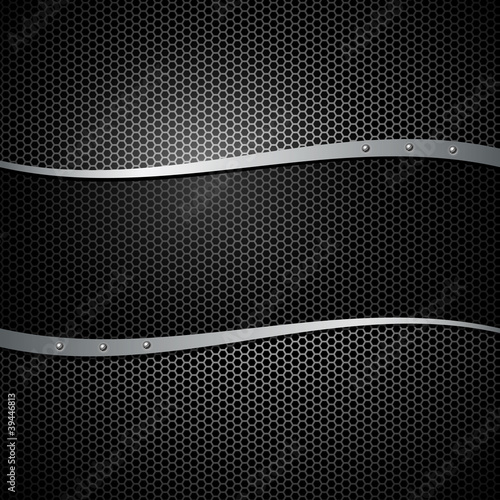 Vector: Abstract vector metal black transparency background illustration Abstract vector metal black transparency background illustration