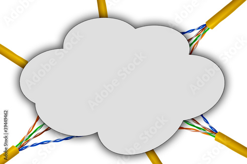 Illustration: Datencloud © Matthias Buehner Datencloud © Matthias Buehner