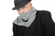 Mann im Winter