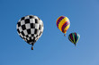 Hot Air balloons on sunny day