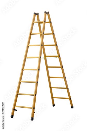 Photo: Herringbone ladder (clipping path!) Herringbone ladder (clipping path!)