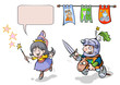 Little Princess- Enchantress and Knight- Boy.