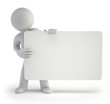 3d small people - your empty board