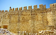 Walls of ancient acropolis at Lindos
