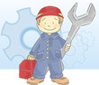 cute little mechanic