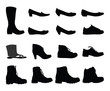 Shoe silhouetees