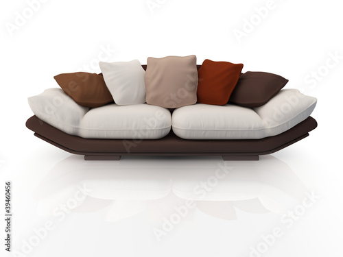 Photo : Modern sofa. Modern sofa.