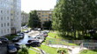 Time lapse small courtyard in the city