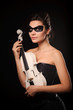 Woman with violin