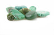 Green healing crystals