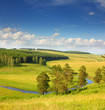 hills summer landscape