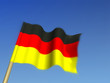 Illustration: Deutschlandfahne Deutschlandfahne