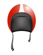 Retro motorcycle helmet