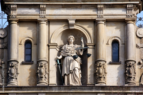 Photo: Lady Justice with Scale and Sword Lady Justice with Scale and Sword