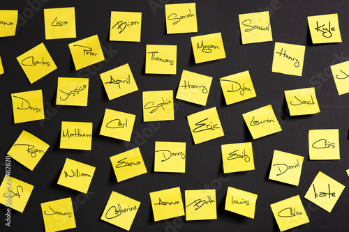 Photo: Yellow notes Yellow notes