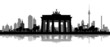 Berliner Skyline Mit Brandenbu...