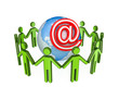 Network concept. Network concept.