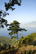 Top of Monte Faito overlooking Naples Italy