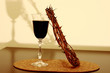 Wine with a crown of thorns 2