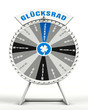 Glücksrad Jackpot Blau Grau
