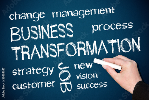 Illustration: Business Transformation Business Transformation