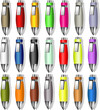 Set of color souvenir pens