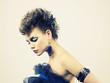 Photo: Beautiful lady punk Beautiful lady punk