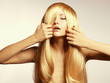 Beautiful woman with magnificent hair Beautiful woman with magnificent hair