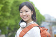 Foto: 笑顔の大学生 笑顔の大学生