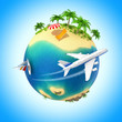 Tropical island