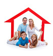 Happy home concept