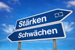 Stärken und Schwächen