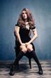 sensual young woman