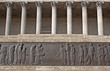 War memorial in front of St Georges Hall, Liverpool, UK.