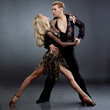 latin dancers